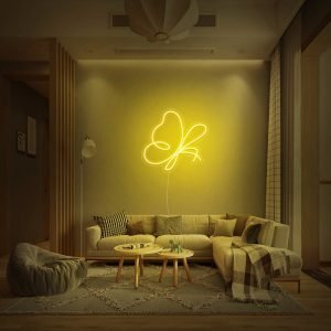 Butterfly Side View Neon Sign