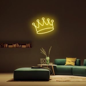 Crown Neon LED Light Sign