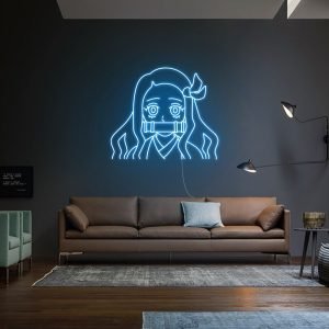 Demon Slayer Nezuko Kamado Neon Sign