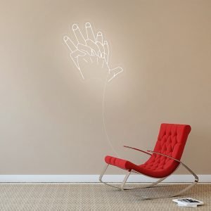 Holding Hands LED Neon Sign