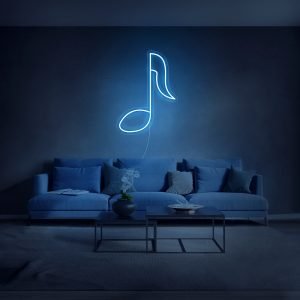 Music Symbol - Eighth Note LED Neon Sign
