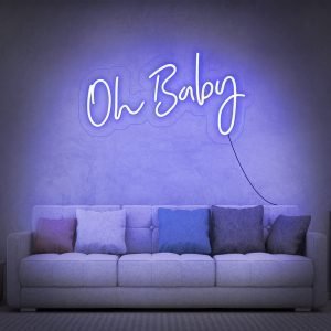 Oh Baby LED Neon Sign