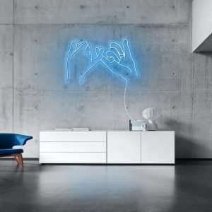 Pinky Promise Neon LED Light Sign