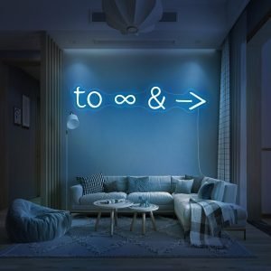 To Infinity & Beyond Neon Sign
