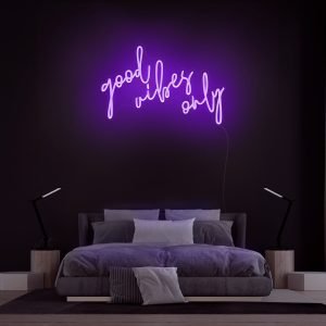 good vibes only Neon LED Light Sign